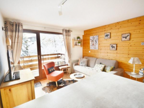 Studio cosy à Morzine, 4 pers., proche centre et télécabine, parking, linge inclus - FR-1-684-1